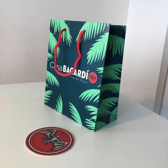 Casa Bacardi paper bag - Picture 1 of 5